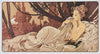Dusk - Alphonse Mucha - Art Nouveau Print - Life Size Posters