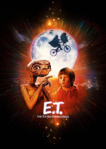 E.T. -The Extra Terrestrial - Tallenge Hollywood Sci-Fi Art Movie Poster Collection - Posters by Tim
