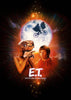 E.T. -The Extra Terrestrial - Tallenge Hollywood  Sci-Fi Art Movie Poster Collection - Canvas Prints