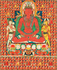 Early Painting of Amitabha Buddha - Tibet 12th Century - Large Art Prints