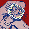 Eccentric Scientist - Roy Lichtenstein - Modern Pop Art Painting - Posters