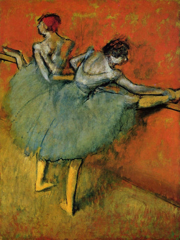 Dancers At The Barre - Canvas Prints