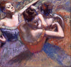 Edgar Degas - The Dancers - Canvas Prints