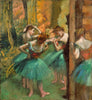 Dancers, Pink And Green - Canvas Prints