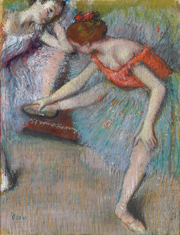 Edgar Degas - Dancers by Edgar Degas