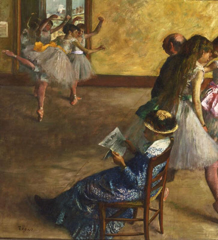 The Ballet Class - Large Art Prints