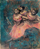Edgar Degas - Three Dancers in Red Costume - Art Prints