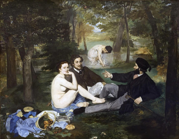 Lunch On The Grass (Le déjeuner sur l’herbe) - Edouard Monet - Art Prints