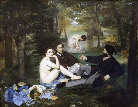 Lunch On The Grass (Le déjeuner sur l’herbe) - Edouard Monet - Life Size Posters