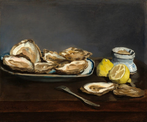 Oysters (Huîtres) - Edouard Monet - Posters by Édouard Manet