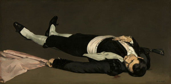 The Dead Toreador (1864) - Edouard Manet - Framed Prints