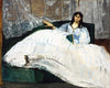 Portrait of Jeanne Duval - Edouard Monet - Canvas Prints