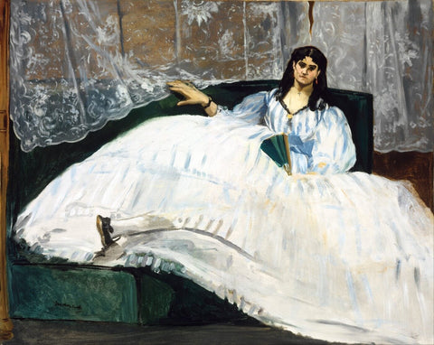 Portrait of Jeanne Duval - Edouard Monet by Édouard Manet
