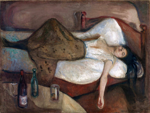 The Day After (Dagen derpa) - Edvard Munk by Edvard Munch