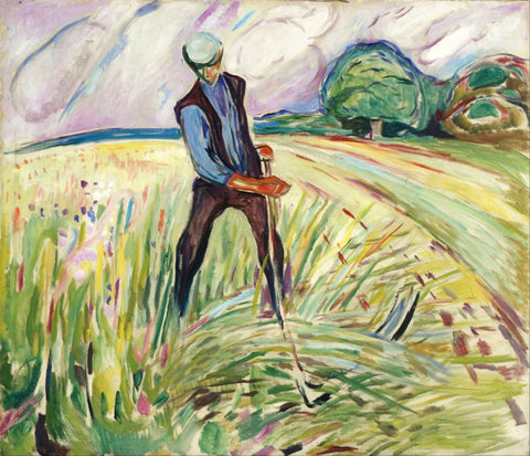 The Haymaker - Life Size Posters by Edvard Munch