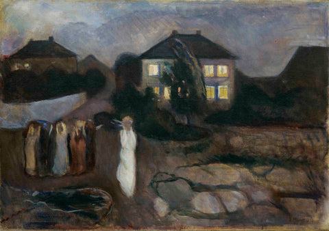 The Storm by Edvard Munch