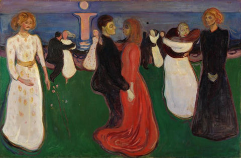 The Dance Of Life - Large Art Prints by Edvard Munch