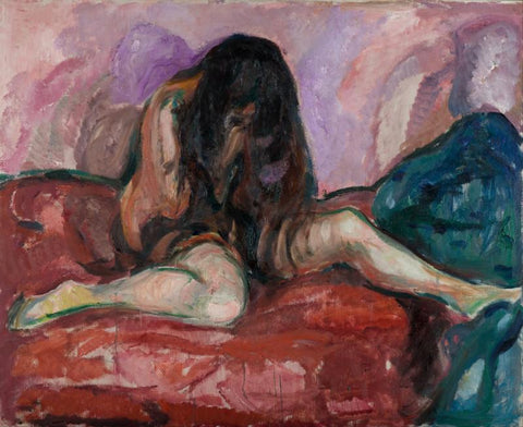 Weeping Nude - Life Size Posters by Edvard Munch