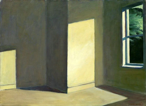 Edward Hopper- Sunlight In An Empty Room by Edward Hopper