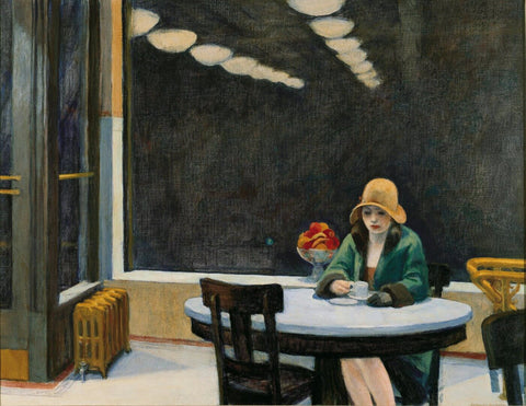 Automat, 1927 - Life Size Posters by Edward Hopper