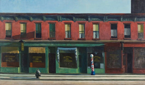 Early Sunday Morning - Life Size Posters by Edward Hopper