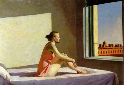 Morning Sun by Edward Hopper