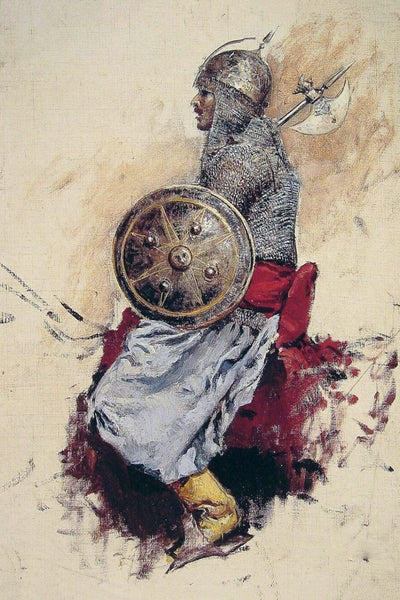 Edwin Lord Weeks - Man In Armor - Posters