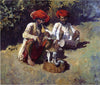 The Snake Charmers, Bombay 1874 - Canvas Prints