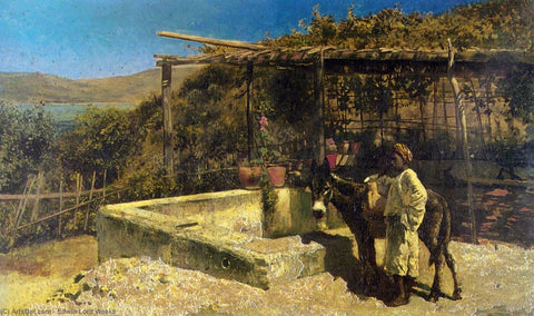 By The Well - Framed Prints by Edwin Lord Weeks