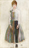 Egon Schiele - Edith Als Muse (Edith As Muse) - Art Prints