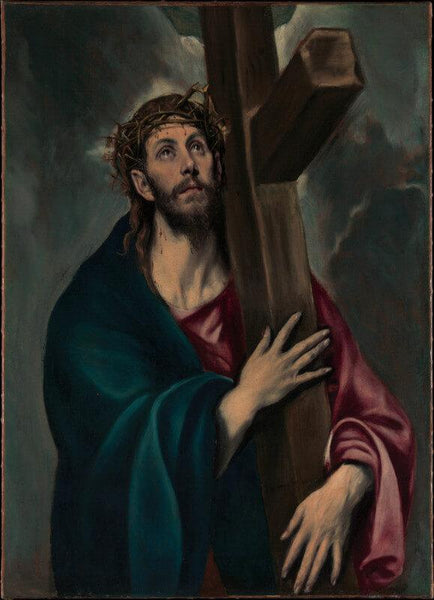 Christ Carrying the Cross V2 - Large Art Prints