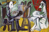 Pablo Picasso - El Pintor Y La Modelo (The Painter and The Model) - Canvas Prints