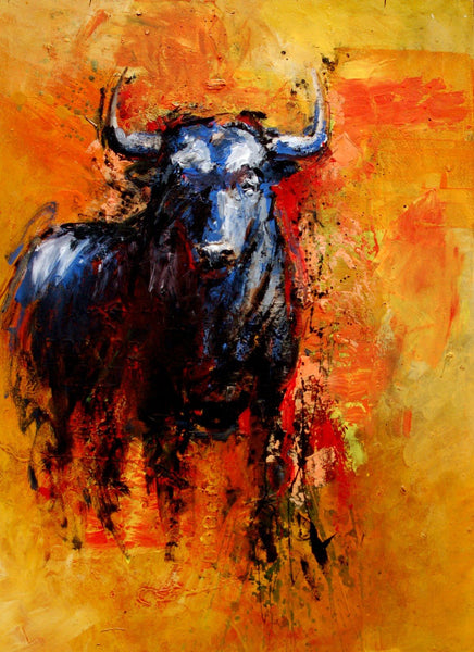 El Toro - Art Inspired By The Stock Market And Investment - Canvas Prints