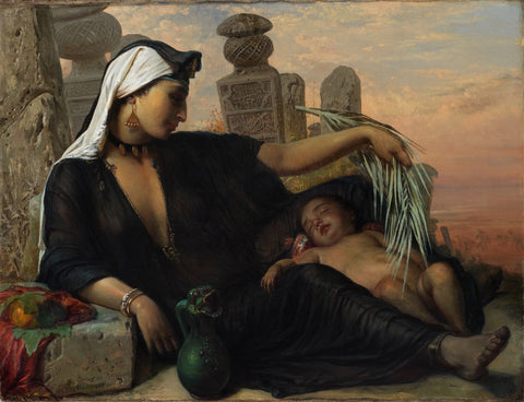 Egyptian Fellah Woman by Elisabeth Jerichau-Baumann
