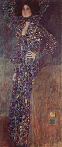 Emilie Floege - Framed Prints by Gustav Klimt