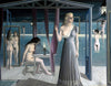 Girls By The Water (Filles au Bord de L’eau) - Paul Delvaux - Surrealist Painter Art - Framed Prints