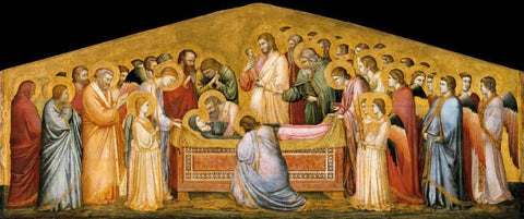 Entombment Of Mary - Large Art Prints by Giotto di Bondone