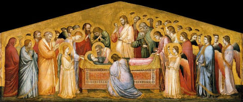 Entombment Of Mary by Giotto di Bondone