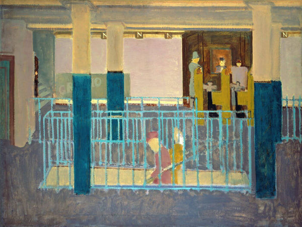 Entrance to Subway - Mark Rothko - Framed Prints