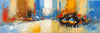 Ephemeral New York Times Square Abstract - Large Art Prints