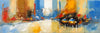 Ephemeral New York Times Square Abstract - Art Prints
