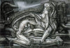 Erotomechanics VII - H R Giger -Bio-mechanical Erotica Art Poster - Canvas Prints