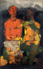 Eternal Lovers - Maqbool Fida Husain - Framed Prints