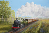 Every Child Loves Trains - Painting by Hamid Raza | Tallenge Store | Buy Posters, Framed Prints & Canvas Prints