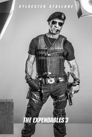Expendables - Sylvester Stallone Arnold Schwarzenegger - Tallenge Hollywood Action Movie Poster Collectione - Life Size Posters by Tim