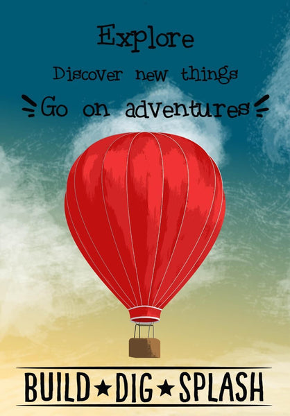 Explore - Go On Adventures - Art Prints