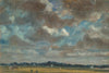 Extensive Landscape With Grey Clouds - Posters