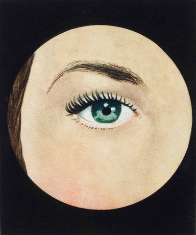 Eye (Loeil) - Rene Magritte - Surrealist Art Painting - Life Size Posters