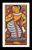 Set of 4 Jamini Roy Paintings - Framed Art Print - Small (11 x 18) inches each
