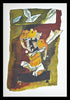 Ashtavinayak Series - Set Of 8 Framed Canvas (12 x 17 inches)